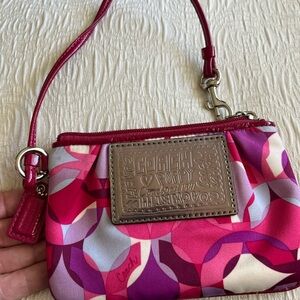 Coach Pink and Purple Women's Bag